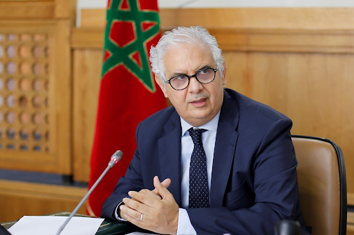 صورة لوزير التجهيز والماء المغربي نزار بركة
