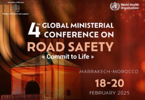 مراكش تحتضن الدورة الرابعة للمؤتمر الوزاري العالمي حول السلامة الطرقية تحت شعار "الالتزام من أجل الحياة