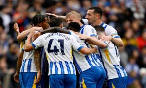 برايتون يهزم تشلسي بثلاثية نظيفة