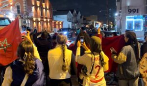 مغاربة أمريكا يحتفلون بفوز أشبال الأطلس بكأس العالم