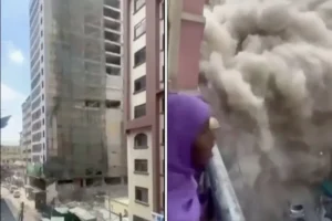 انهيار مبنى بنيروبي
